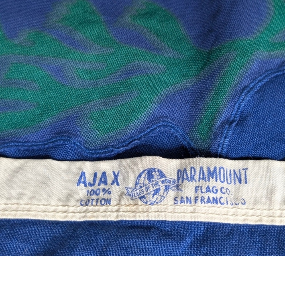 Vintage Nevada State Flag Battle Born 4x6 Cotton Ajax Paramount San Francisco - Picture 7 of 8
